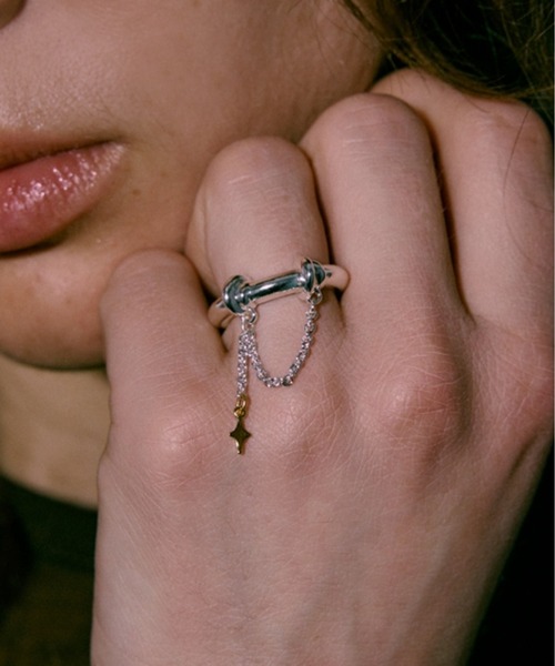 LAPUIS（ラピュイ）の「LAPUIS(ラピュイ) Ornament ring（リング・レディース・ゴールド/マルチ・11号/13号）」の12枚目の写真