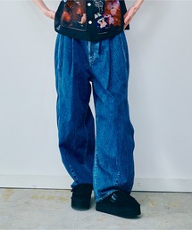 R4384 ウェーブシームパンツ
