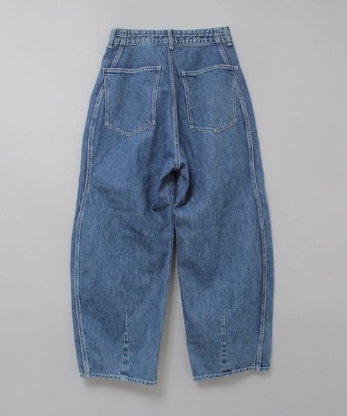RNA(アールエヌエー)の「R4384 ウェーブシームパンツ(デニムパンツ・レディース・ブルー系その他・MEDIUM)」の8枚目の写真