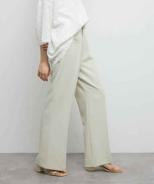 KBF（ケイビーエフ）の「『2サイズ展開』スリムフレアパンツ（その他パンツ・レディース・ブラウン/ライトベージュ/ブラック・36/38）」の6枚目の写真