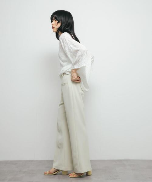 KBF（ケイビーエフ）の「『2サイズ展開』スリムフレアパンツ（その他パンツ・レディース・ブラウン/ライトベージュ/ブラック・36/38）」の8枚目の写真