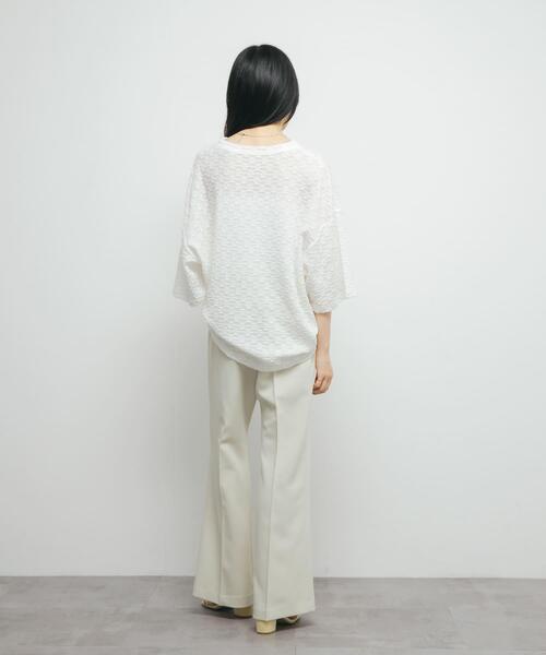 KBF（ケイビーエフ）の「『2サイズ展開』スリムフレアパンツ（その他パンツ・レディース・ブラウン/ライトベージュ/ブラック・36/38）」の9枚目の写真