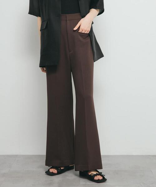 KBF（ケイビーエフ）の「『2サイズ展開』スリムフレアパンツ（その他パンツ・レディース・ブラウン/ライトベージュ/ブラック・36/38）」の14枚目の写真