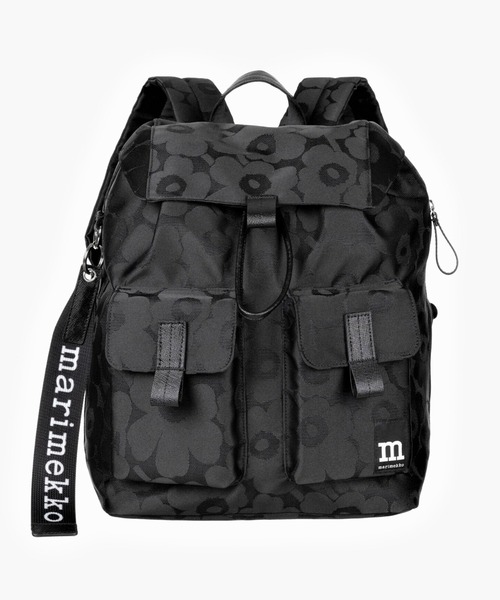 MARIMEKKO リュックサック マリメッコ UNIKKO 新品未使用 Zip Top Backpack Unikko バックパック | Maija Isola