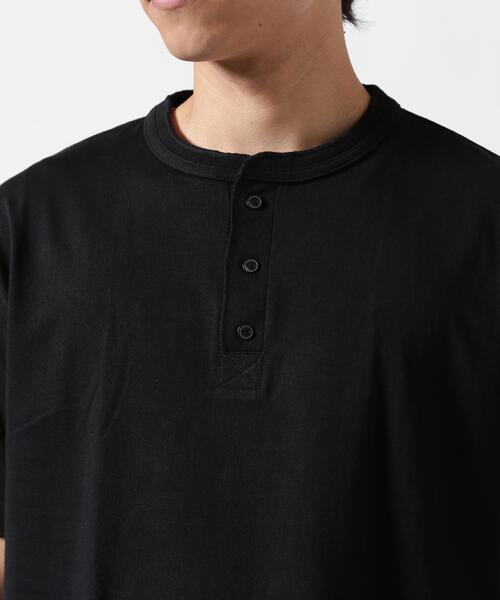 AVIREX(アヴィレックス)の「HENLEY NECK PACK T-SHIRT / ヘンリーネック パック 半袖Tシャツ / AVIREX / アヴィレックス(Tシャツ/カットソー・メンズ・ブラック/グレー/ホワイト・MEDIUM/XX-LARGE/LARGE/X-LARGE)」の9枚目の写真