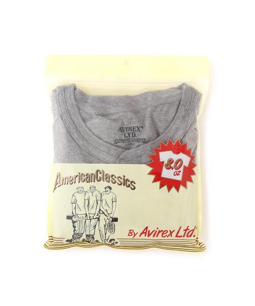 AVIREX(アヴィレックス)の「HENLEY NECK PACK T-SHIRT / ヘンリーネック パック 半袖Tシャツ / AVIREX / アヴィレックス(Tシャツ/カットソー・メンズ・ブラック/グレー/ホワイト・MEDIUM/XX-LARGE/LARGE/X-LARGE)」の15枚目の写真