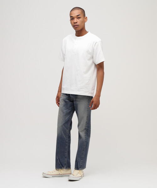 AVIREX(アヴィレックス)の「HENLEY NECK PACK T-SHIRT / ヘンリーネック パック 半袖Tシャツ / AVIREX / アヴィレックス(Tシャツ/カットソー・メンズ・ブラック/グレー/ホワイト・MEDIUM/XX-LARGE/LARGE/X-LARGE)」の17枚目の写真