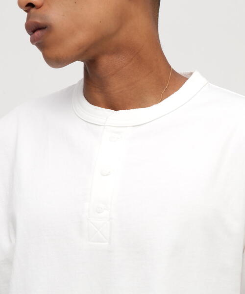 AVIREX(アヴィレックス)の「HENLEY NECK PACK T-SHIRT / ヘンリーネック パック 半袖Tシャツ / AVIREX / アヴィレックス(Tシャツ/カットソー・メンズ・ブラック/グレー/ホワイト・MEDIUM/XX-LARGE/LARGE/X-LARGE)」の20枚目の写真