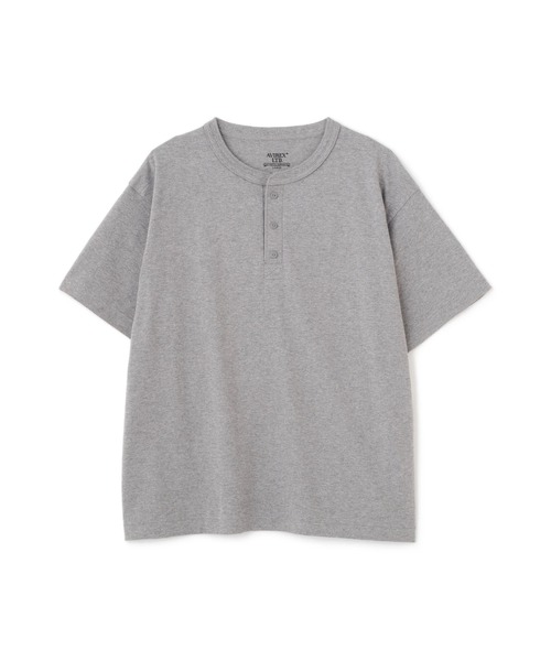 AVIREX(アヴィレックス)の「HENLEY NECK PACK T-SHIRT / ヘンリーネック パック 半袖Tシャツ / AVIREX / アヴィレックス(Tシャツ/カットソー・メンズ・ブラック/グレー/ホワイト・MEDIUM/XX-LARGE/LARGE/X-LARGE)」の4枚目の写真
