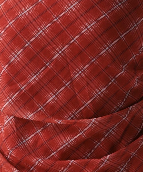 FOREVER 21(フォーエバー トゥエンティーワン)の「【2025SS】カスケードチェックキャミチュニック(チュニック・レディース・ネイビー/レッド・FREE)」の20枚目の写真