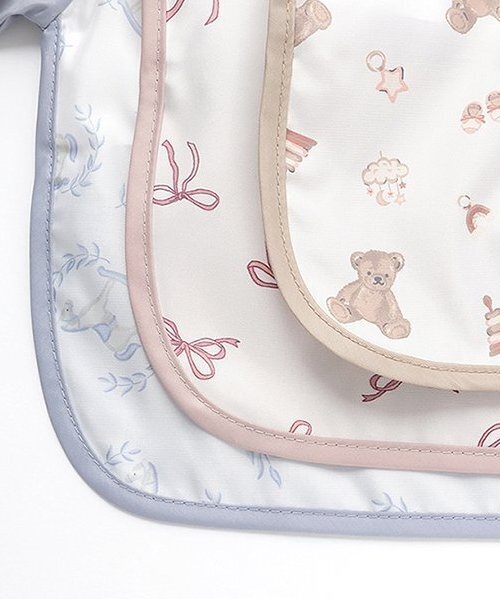 petit main（プティマイン）の「お食事エプロン（マグ/哺乳瓶/お食事グッズ・キッズ・ライトブルー/ベージュ/ライトピンク・F）」の10枚目の写真