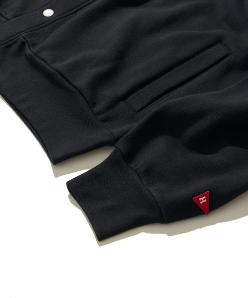 Healthknit（ヘルスニット）の「【Healthknit】Classic Sweat V-neck cardigan L/S / Vネック スウェット カーディガン（カーディガン/ボレロ・メンズ・チャコールグレー/ネイビー/グレー/マルーン/ブラック・MEDIUM/LARGE/X-LARGE）」の21枚目の写真