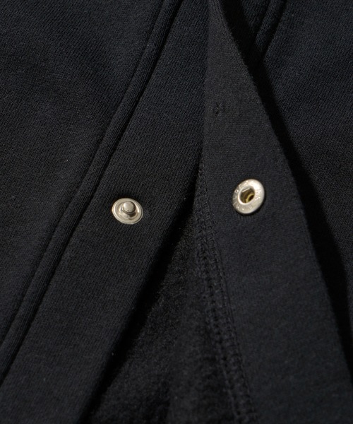 Healthknit（ヘルスニット）の「【Healthknit】Classic Sweat V-neck cardigan L/S / Vネック スウェット カーディガン（カーディガン/ボレロ・メンズ・チャコールグレー/ネイビー/グレー/マルーン/ブラック・MEDIUM/LARGE/X-LARGE）」の18枚目の写真