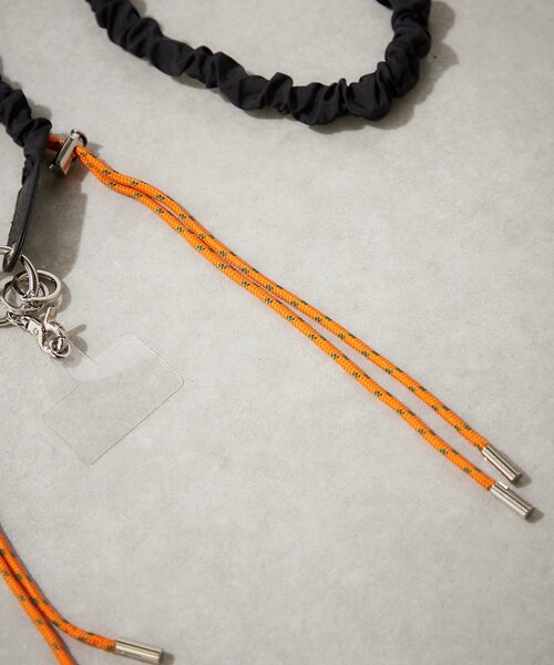 BIRTHDAY BAR(バースデイバー)の「【BEAURE ビュレ】ナイロンギャザーモバイルストラップショルダー(スマホグッズ・レディース・パープル/ブラック/ホワイト・0)」の13枚目の写真