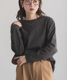 NAVY | nAvy EVERY-T 裾スリット長袖Tシャツ(Tシャツ/カットソー)