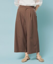 ガウチョパンツ」に該当するブラウン/茶色系のファッション通販