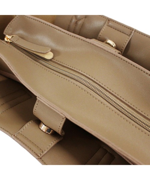 ROOTOTE（ルートート）の「ルートート / LT.A4ワイド.オブロング-A（ビジネスバッグ・レディース・ベージュ/グレー/ブラック・FREE）」の19枚目の写真