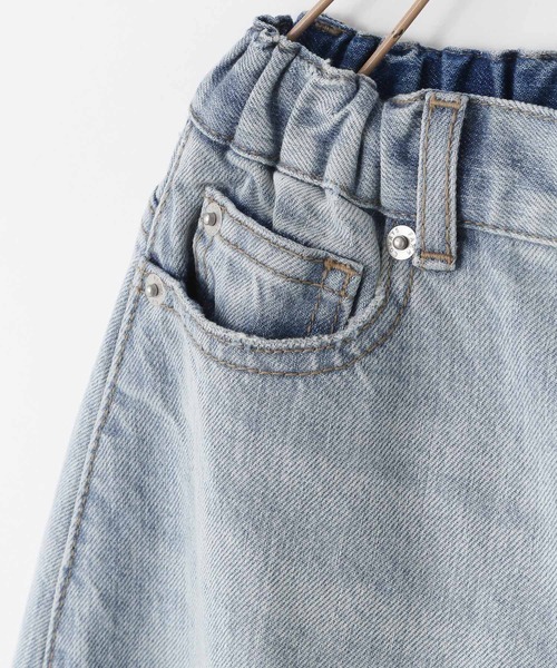 LOWRYS FARM(ローリーズファーム)の「デニムコクーンパンツ 571652(デニムパンツ・キッズ・ライトブルー/ブラック/ブルー・110cm/120cm/130cm/140cm/150cm)」の5枚目の写真