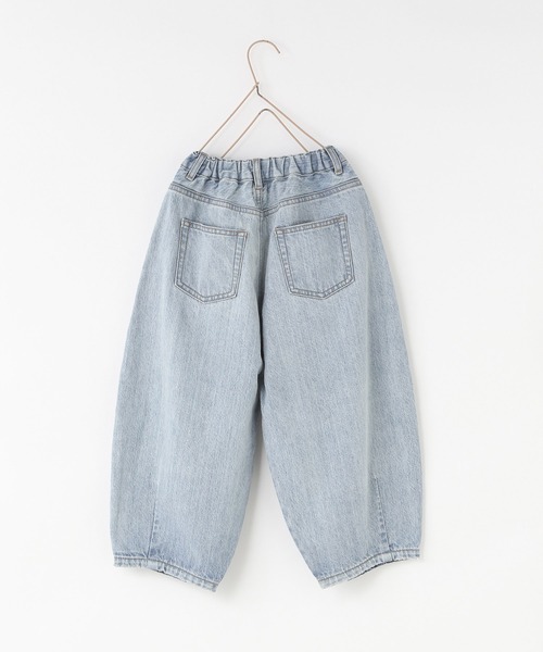 LOWRYS FARM(ローリーズファーム)の「デニムコクーンパンツ 571652(デニムパンツ・キッズ・ライトブルー/ブラック/ブルー・110cm/120cm/130cm/140cm/150cm)」の9枚目の写真