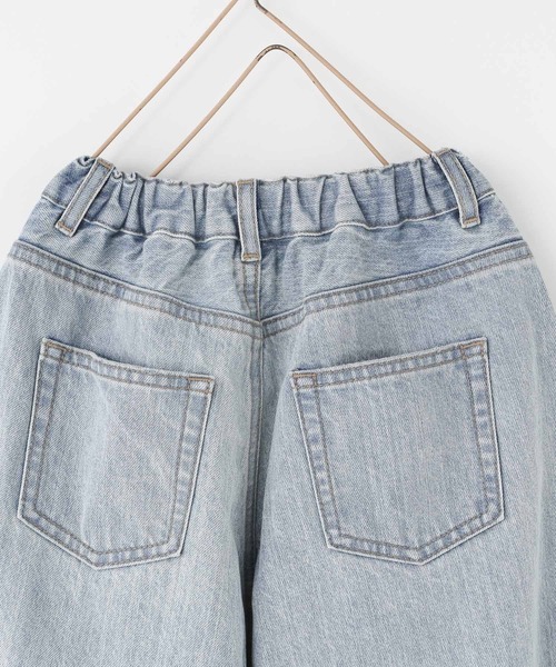 LOWRYS FARM(ローリーズファーム)の「デニムコクーンパンツ 571652(デニムパンツ・キッズ・ライトブルー/ブラック/ブルー・110cm/120cm/130cm/140cm/150cm)」の10枚目の写真