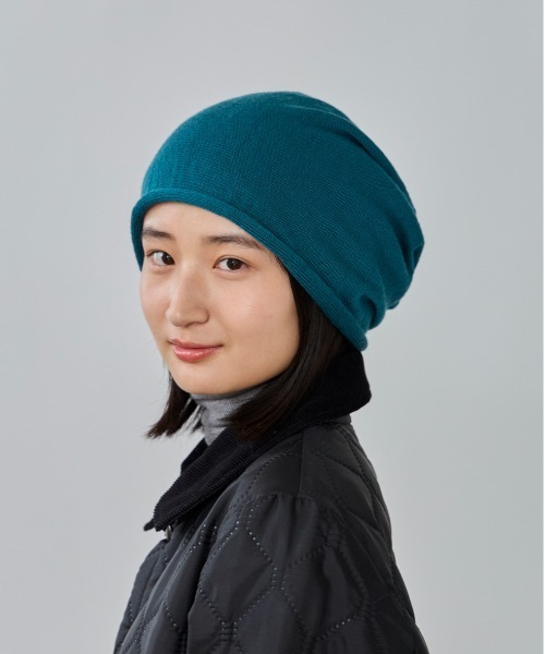 OVERRIDE（オーバーライド）の「OVERRIDE  WASHABLE MERINO BEANIE / オーバーライド（ニットキャップ/ビーニー・メンズ・ワイン/ブラック/ベージュ/ネイビー/グレー・57~59cm）」の18枚目の写真
