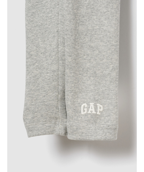 GAP（ギャップ）の「Gapロゴ ブラナン フェイバリット リブレギンス (幼児・ベビー)（レギンス/スパッツ・キッズ・グレー/アイボリー/ネイビー・70cm/80ｃｍ/90cm/95cm/100cm/105cm/110cm）」の7枚目の写真