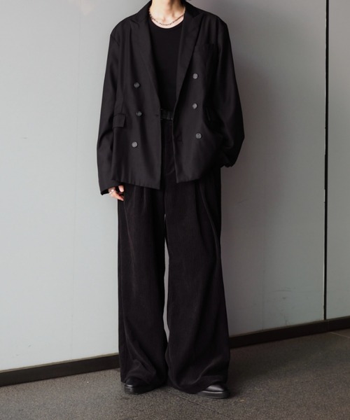 セール】【Neucon/ニューコン】コーデュロイワイドスラックスパンツ