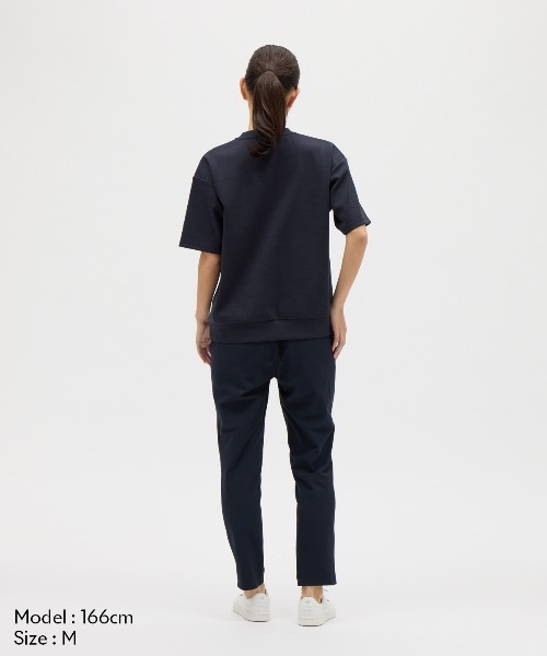 le coq sportif(ルコックスポルティフ)の「【ルコックスポルティフ】吸汗/ストレッチ/UVカットアクティブ半袖スウェット(スウェット・レディース・ネイビー/イエロー/レッド・M/L/S/XL)」の6枚目の写真