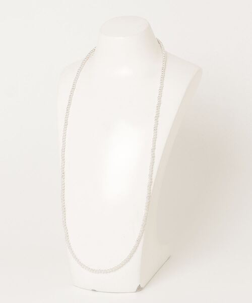 ERICKA NICOLAS BEGAY（エリッカ ニコラス ビゲイ）の「【ERICKA NICOLAS BEGAY】 NAVAJO PEARL NECKLACE / 4-80（ネックレス・メンズ・シルバー系1・80）」の3枚目の写真