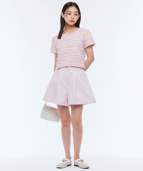 Narcissus(ナルシス)の「ハーフタックパンツ フレア(その他パンツ・レディース・ピンク/ネイビー・FREE)」の7枚目の写真