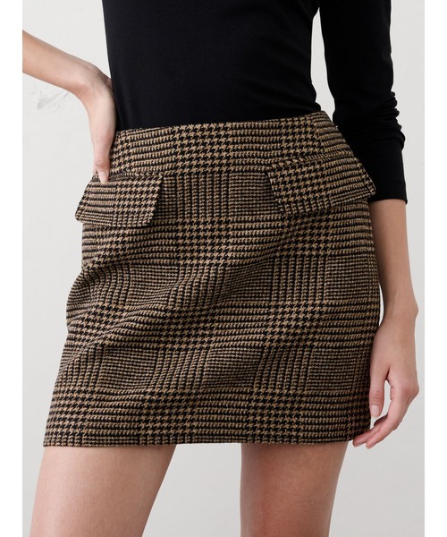 セール】BANANA REPUBLIC FACTORY STORE チェックポケット ミニ