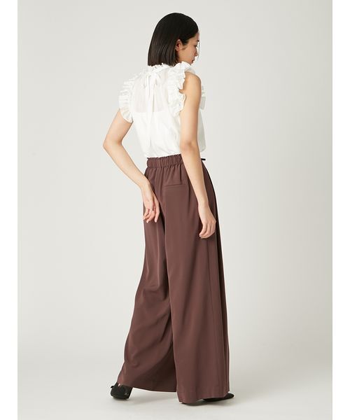 FRAY I.D（フレイアイディー）の「2wayギャザーフリルブラウス（シャツ/ブラウス・レディース・ホワイト/ブラウン/その他・F）」の22枚目の写真