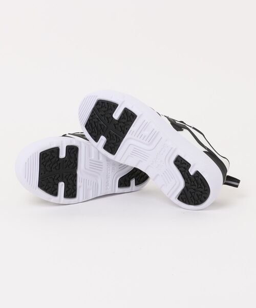 MAD FOOT（マッドフット）の「MADFOOT! マッドフット キッズ ボリュームソールコートスニーカー【軽量/幅広3E】厚底 子供靴 250021（スニーカー・キッズ・ベージュ系その他2/ブラック系その他・23.0cm/24.0cm/21.0cm/22.0cm/20.0cm）」の4枚目の写真