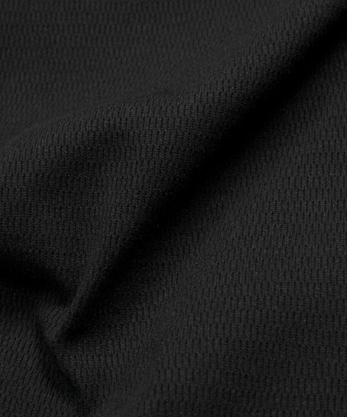 The DUFFER of ST.GEORGE（ザダファーオブセントジョージ）の「「AIR FLEX」SETUP HONEYCOMB HENLEY L/S TEE：機能素材 「エアフレックス」セットアップ ヘンリーネック ロンTEE（Tシャツ/カットソー・メンズ・ブラック/ネイビー・X-LARGE/LARGE/MEDIUM/SMALL）」の14枚目の写真