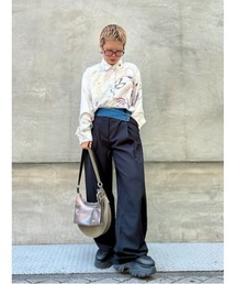 Desigual（デシグアル）の「レザー調 パンツ（その他パンツ）」 - WEAR