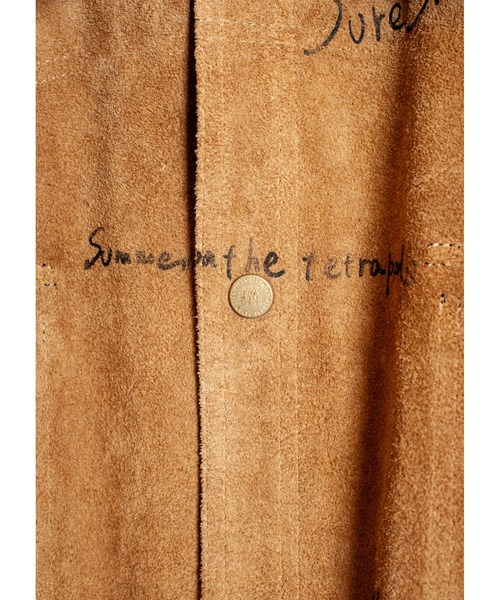 SEVESKIG（セヴシグ）の「SEVESKIG/セブシグ/LEATHER_SHIRTS_LT-SV-NRS-1003（ライダースジャケット・メンズ・ブラック/ピンク・SMALL/MEDIUM/LARGE/X-LARGE）」の8枚目の写真