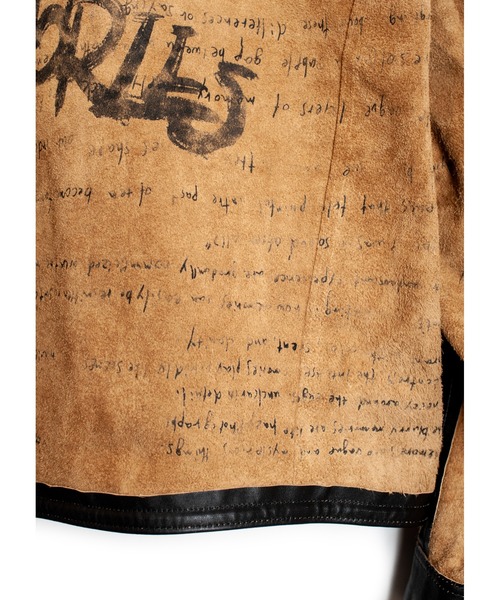 SEVESKIG（セヴシグ）の「SEVESKIG/セブシグ/LEATHER_SHIRTS_LT-SV-NRS-1003（ライダースジャケット・メンズ・ブラック/ピンク・SMALL/MEDIUM/LARGE/X-LARGE）」の12枚目の写真