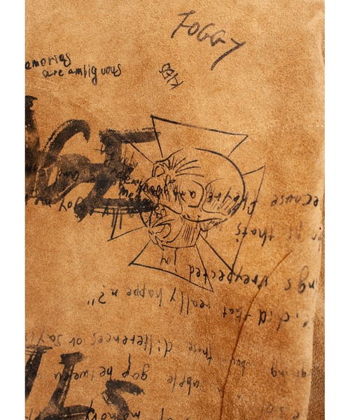 SEVESKIG（セヴシグ）の「SEVESKIG/セブシグ/LEATHER_SHIRTS_LT-SV-NRS-1003（ライダースジャケット・メンズ・ブラック/ピンク・SMALL/MEDIUM/LARGE/X-LARGE）」の13枚目の写真