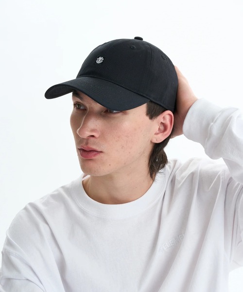 ELEMENT(エレメント)の「ELEMENT メンズ ICON DAD CAP TWILL キャップ 【2025年秋冬モデル】/エレメントツリーロゴワンポイントダッドキャップ(帽子)(キャップ・メンズ・ブラック/ブラウン系その他・FREE)」の9枚目の写真