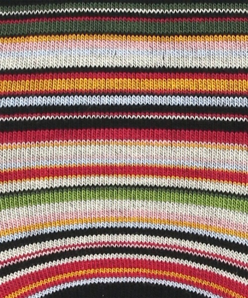 Paul Smith（ポールスミス）の「“Signature Stripe” シューズイン ソックス【250655 LF】（ソックス/靴下・メンズ・ネイビー/マルチ・25-27）」の4枚目の写真