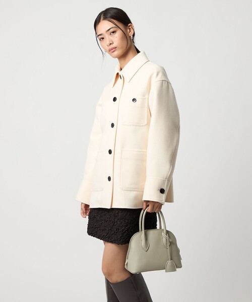 EMMEL REFINES（エメルリファインズ）の「＜EMMEL REFINES＞EM ミニボストン バッグ（ボストンバッグ・レディース・ブラック/ダークブラウン/ライム・FREE）」の5枚目の写真