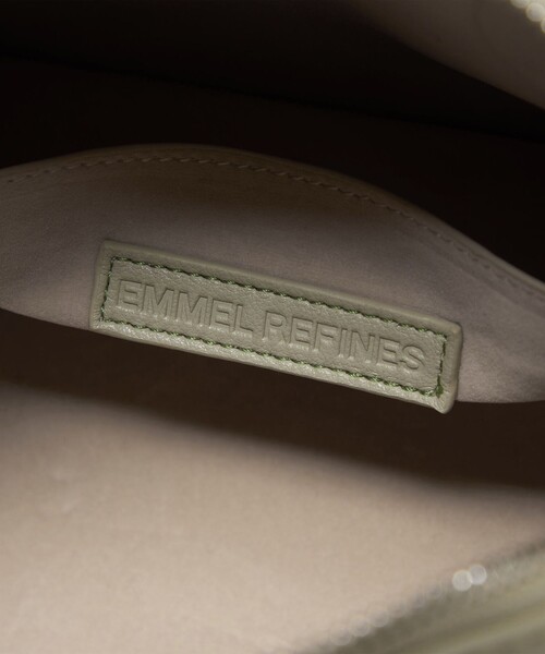 EMMEL REFINES（エメルリファインズ）の「＜EMMEL REFINES＞EM ミニボストン バッグ（ボストンバッグ・レディース・ブラック/ダークブラウン/ライム・FREE）」の15枚目の写真