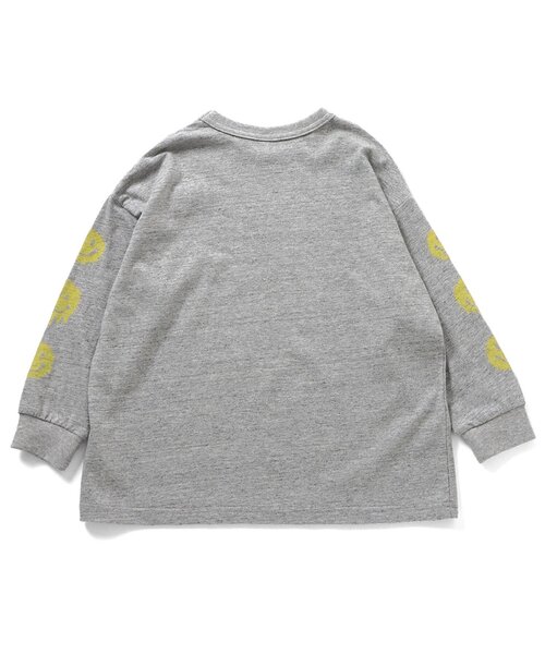 BREEZE(ブリーズ)の「【B NEWJACK 】スリーブグラフィックロンT_ジュニア対応(Tシャツ/カットソー・キッズ・オフホワイト/グレー/ネイビー/オレンジ・160/150/140/130/120/110/100/90)」の19枚目の写真