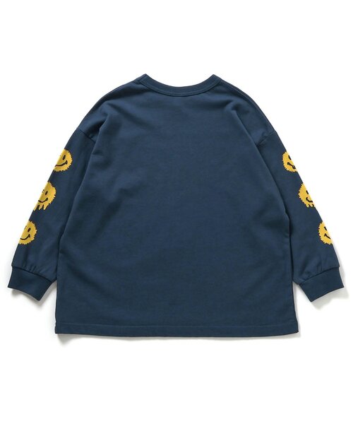 BREEZE(ブリーズ)の「【B NEWJACK 】スリーブグラフィックロンT_ジュニア対応(Tシャツ/カットソー・キッズ・オフホワイト/グレー/ネイビー/オレンジ・160/150/140/130/120/110/100/90)」の20枚目の写真