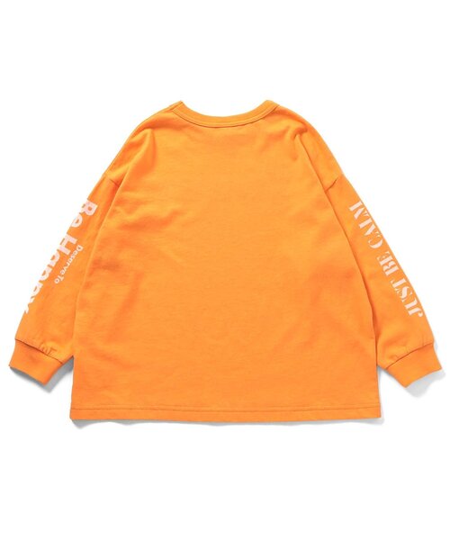 BREEZE(ブリーズ)の「【B NEWJACK 】スリーブグラフィックロンT_ジュニア対応(Tシャツ/カットソー・キッズ・オフホワイト/グレー/ネイビー/オレンジ・160/150/140/130/120/110/100/90)」の21枚目の写真