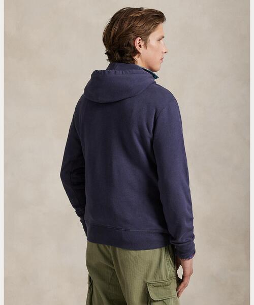 POLO RALPH LAUREN(ポロ ラルフ ローレン)の「Polo ベア フリース フーディ(パーカー・メンズ・ブルー・XXL/XS/XL/S/M/L)」の7枚目の写真