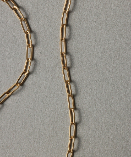 Lilas（リラ）の「ペーパークリップチェーン17cmブレスレット K18（ブレスレット・レディース・ゴールド・FREE）」の6枚目の写真