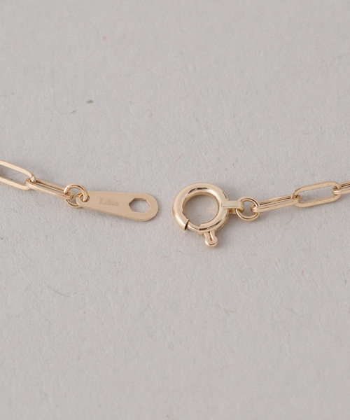 Lilas（リラ）の「ペーパークリップチェーン17cmブレスレット K18（ブレスレット・レディース・ゴールド・FREE）」の11枚目の写真