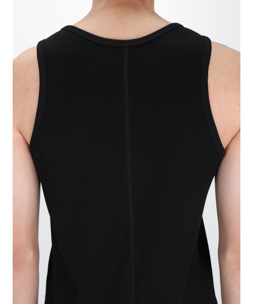 JOHN LAWRENCE SULLIVAN(ジョンローレンスサリバン)の「COTTON RIB SWITCHED TANK-TOP(タンクトップ・メンズ・ブラック/ホワイト・LARGE/SMALL/MEDIUM)」の9枚目の写真