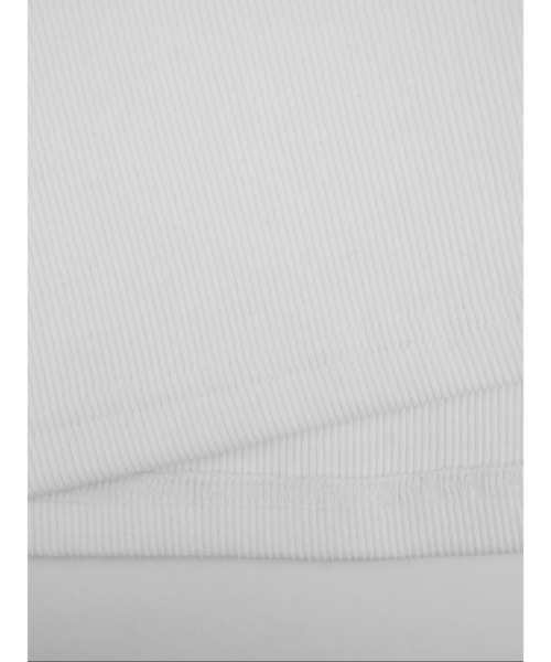 JOHN LAWRENCE SULLIVAN(ジョンローレンスサリバン)の「COTTON RIB SWITCHED TANK-TOP(タンクトップ・メンズ・ブラック/ホワイト・LARGE/SMALL/MEDIUM)」の10枚目の写真